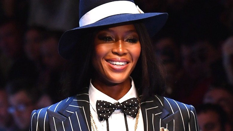 Naomi Campbell on Dolce runway