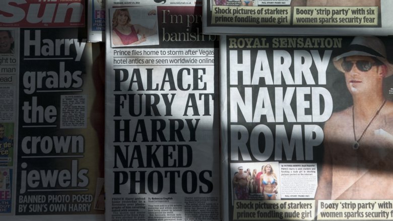 Prince Harry tabloids