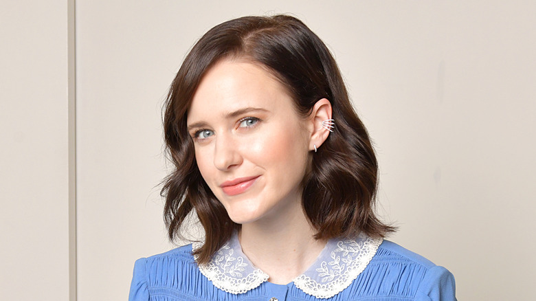 Rachel Brosnahan smiling