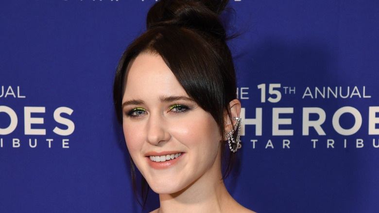 Rachel Brosnahan smiling