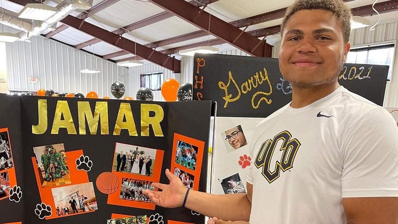 Jamar Goff on his graduation day