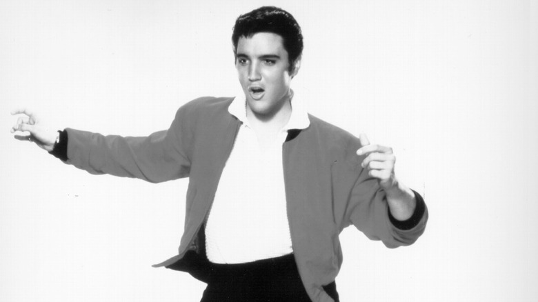 Elvis Presley dancing