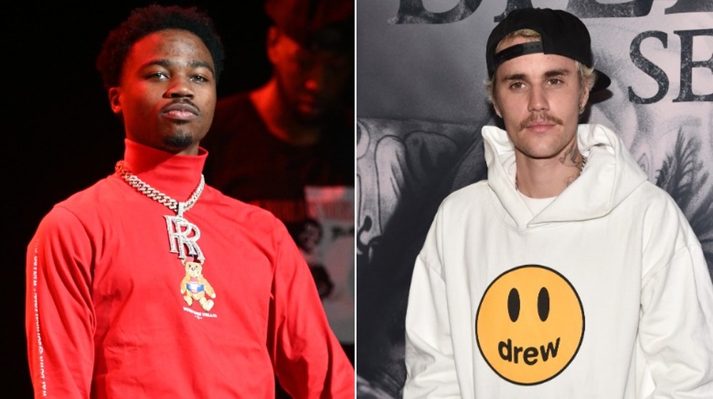 Roddy Ricch and Justin Bieber 