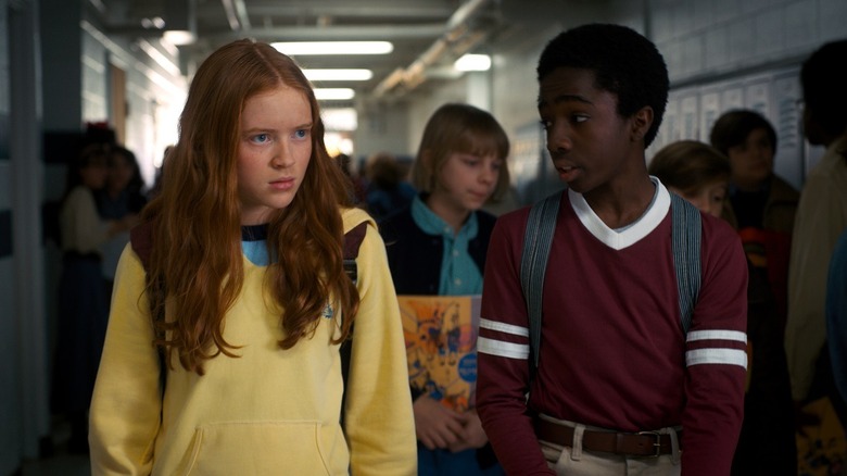 Sadie Sink on Stranger Things