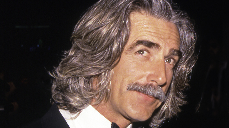 Sam Elliott with long hair