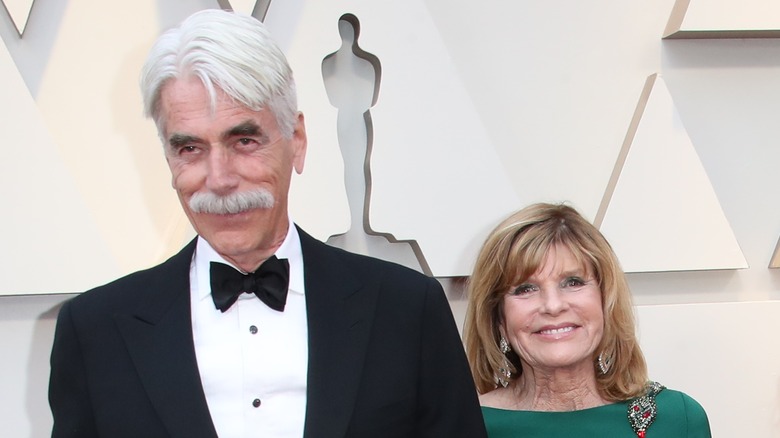 Sam Elliott and Katharine Ross smiling