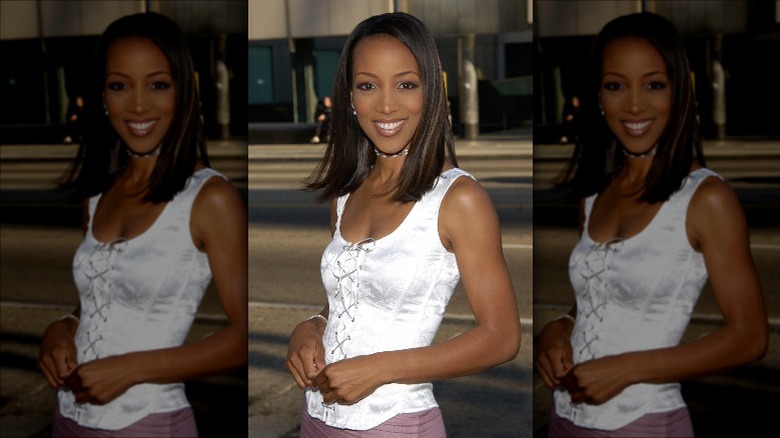 Shaun Robinson at a premiere in 2001