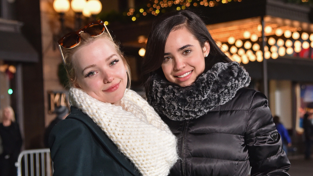 Dove Cameron and Sofia Carson posing