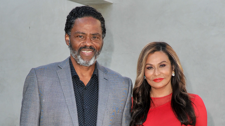 Tina with  Richard Lawson