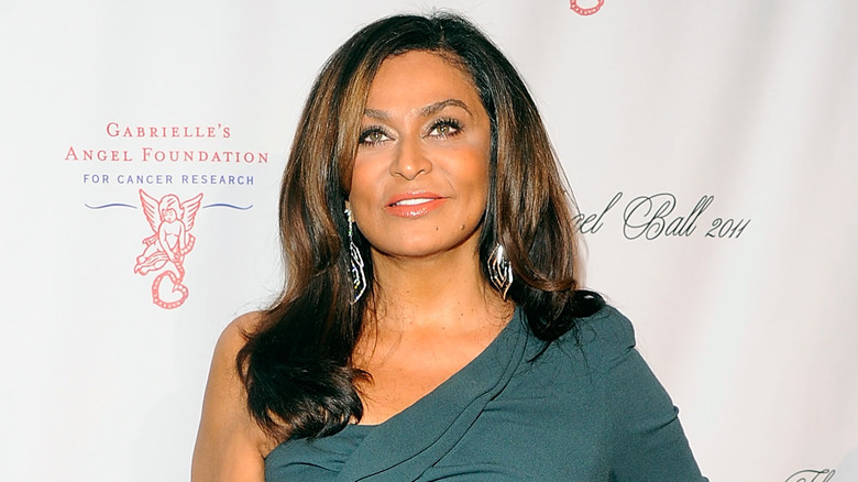 Tina Knowles at charity event