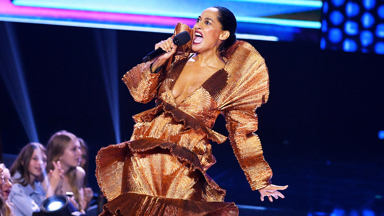 Tracee Ellis Ross hosting the American Music Awards