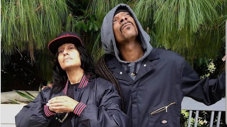 Tracee Ellis Ross and Snoop Dogg on Instagram