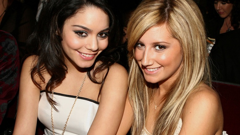 Vanessa Hudgens and Ashley Tisdale smiling