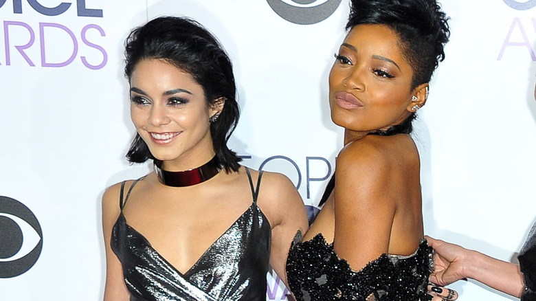 Vanessa Hudgens and Keke Palmer posing together