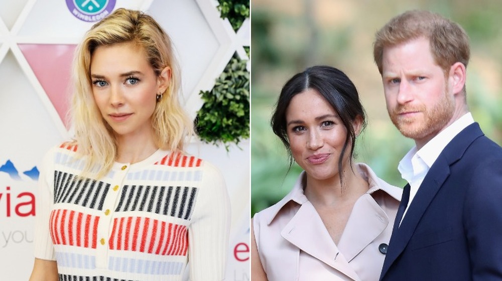 Vanessa Kirby, Meghan Markle, Prince Harry split