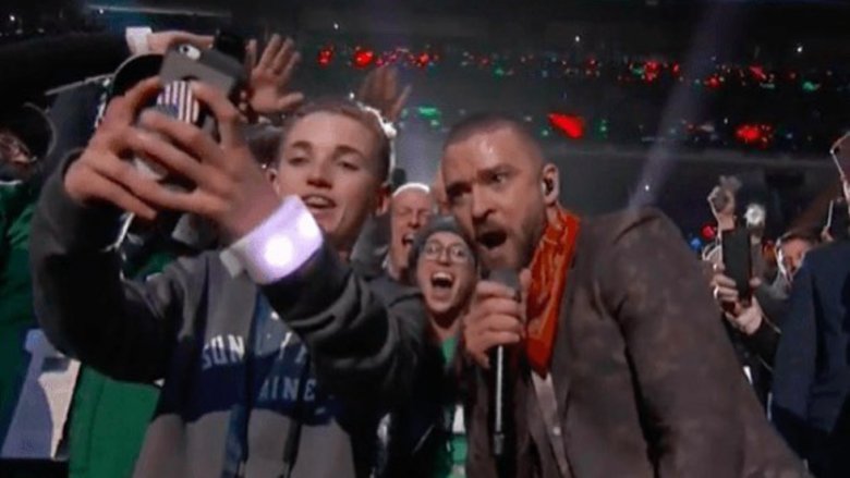 Selfie Kid and Justin Timberlake