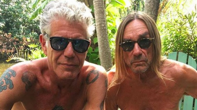 Anthony Bourdain and Iggy Pop