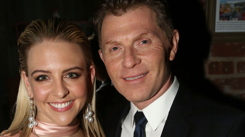 Helene Yorke and Bobby Flay