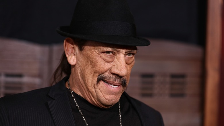 Danny Trejo with hat