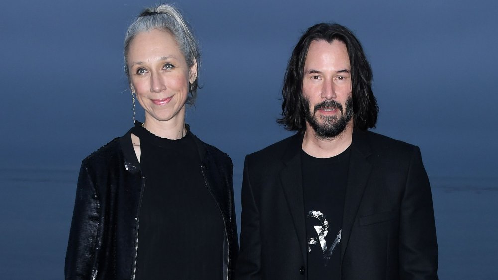 Alexandra Grant and Keanu Reeves