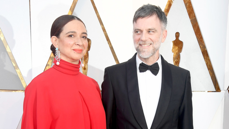 Maya Rudolph and Paul Thomas Anderson at the Oscars