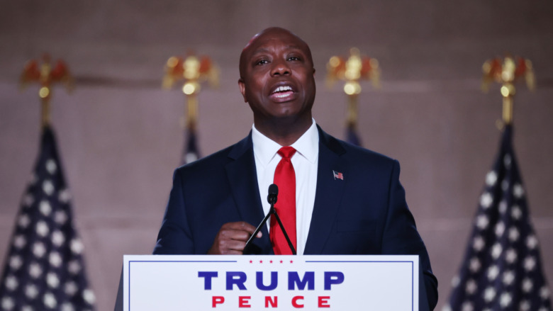 Tim Scott speaking