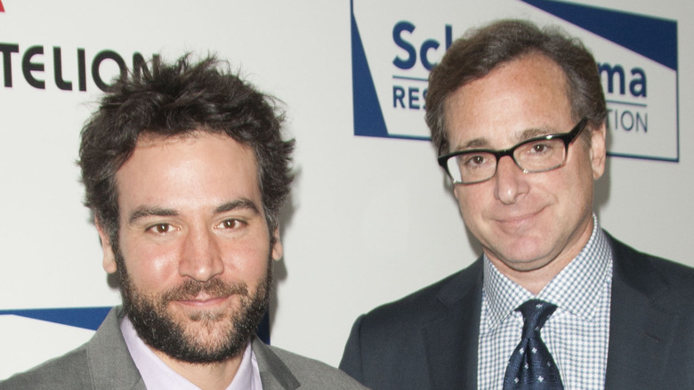 Josh Radnor and Bob Saget smiling