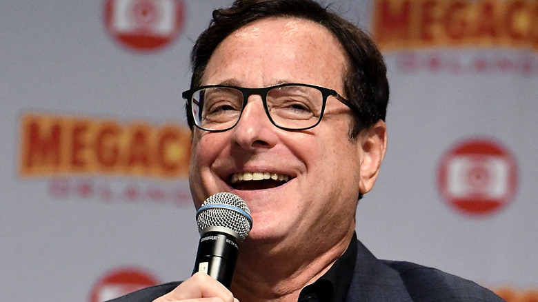 Bob Saget laughing