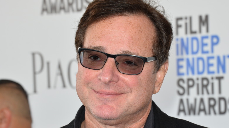 Bob Saget smiling