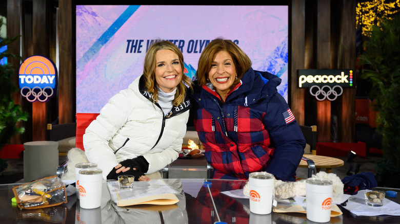 Savannah Guthrie and Hoda Kotb