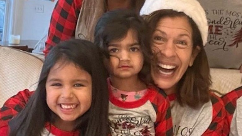 Hoda Kotb and her daughters