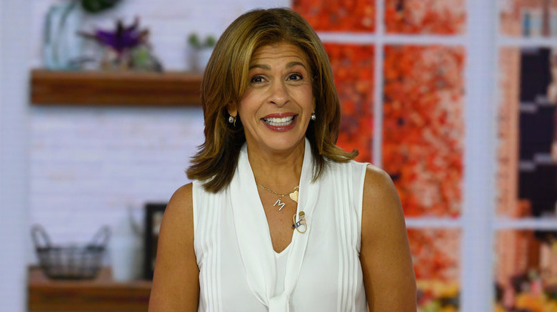 Hoda Kotb on Today set