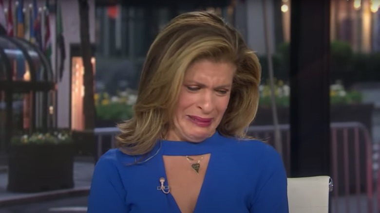 Hoda Kotb crying on the air