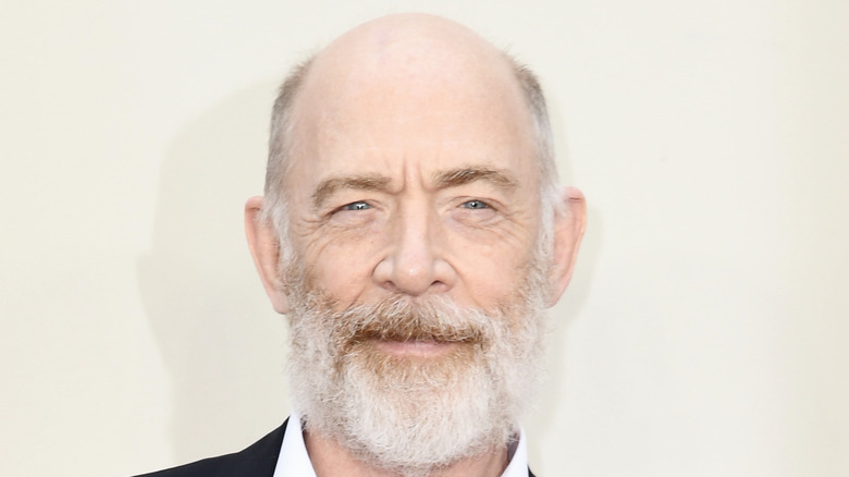 J. K. Simmons posing