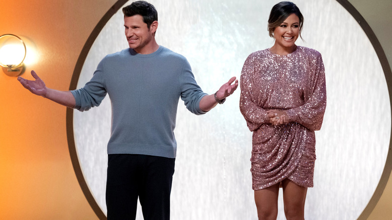 Nick and Vanessa Lachey hosting "Love is Blind"