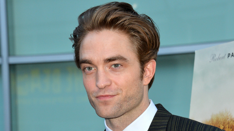 Robert Pattinson smiling