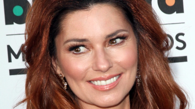 Shania Twain smiling