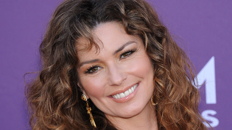 Shania Twain smiling