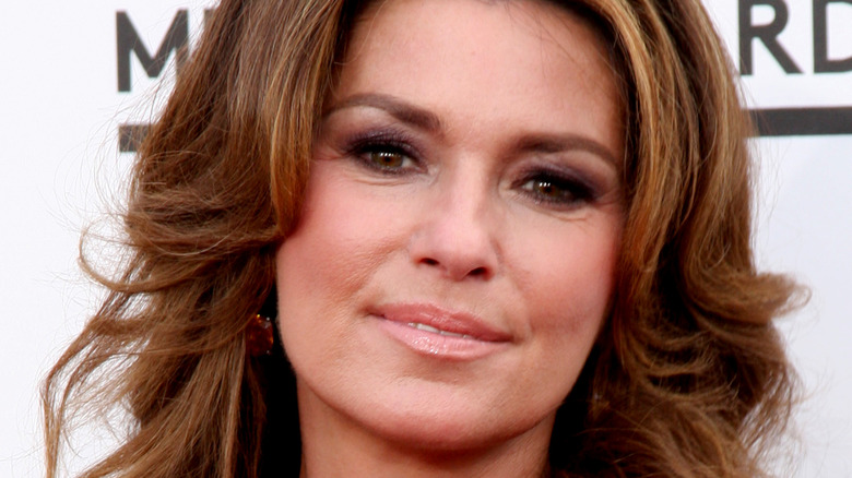 Shania Twain smiling