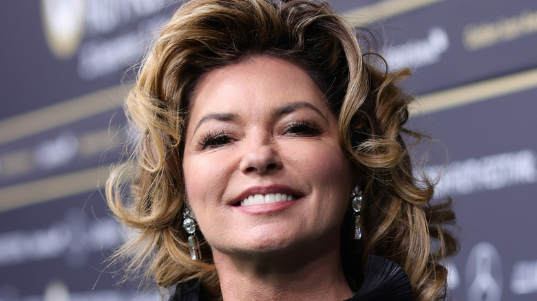 Shania Twain smiling