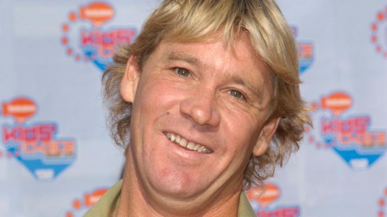 Steve Irwin smiilng