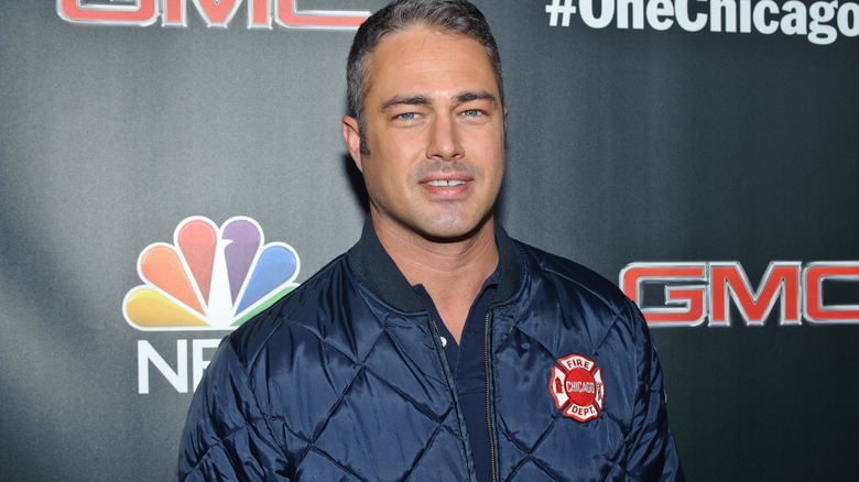 Taylor Kinney on a red carpet