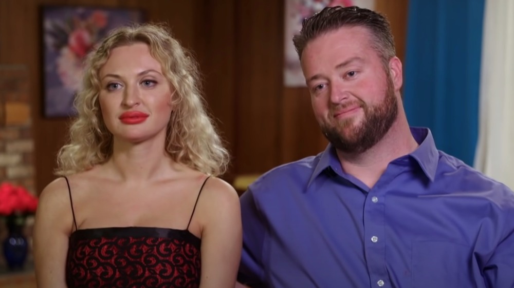 Mike and Natalie looking serious on 90 Day Fiance