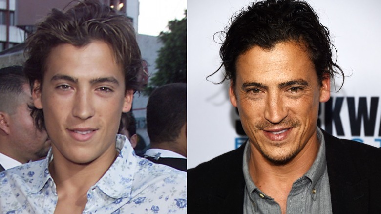 Andrew Keegan smiling, then and now