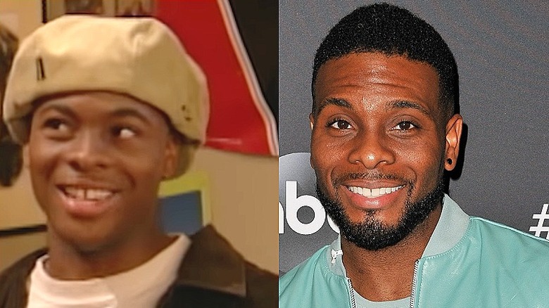 Kel Mitchell smiling on Kenan and Kel, and as an adult