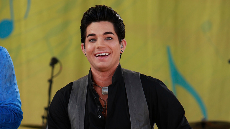 Adam Lambert on Good Morning America in 2009