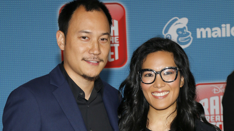 Justin Hakuta and Ali Wong smiling