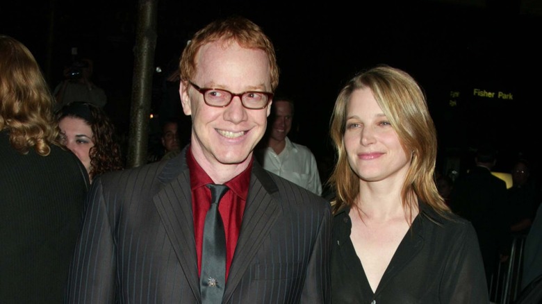 Danny Elfman and Bridget Fonda