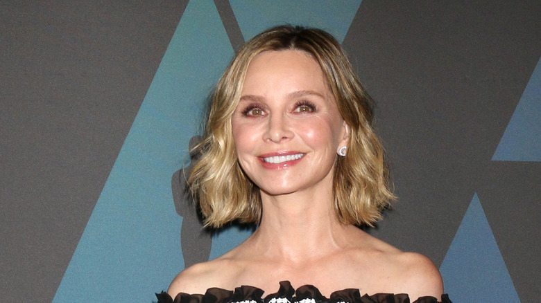 Calista Flockhart smiles