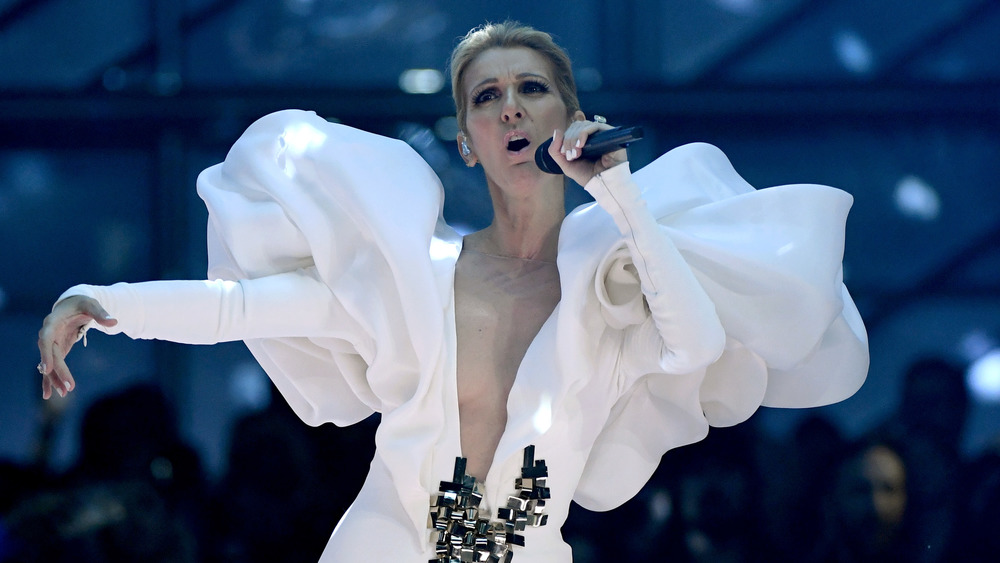 Celine Dion singing